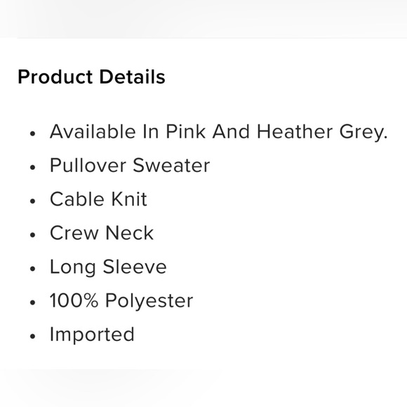 Leave Me To It Cable Knit Sweater - Picture 8 of 9